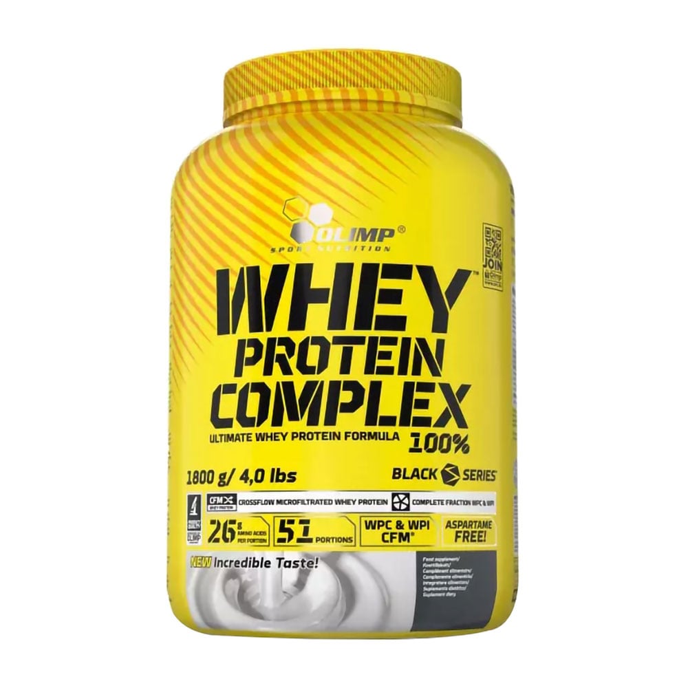 Протеїн Olimp Sport Nutrition Whey Protein Complex 100% Подвійний шоколад, в порошку, 1.8 кг